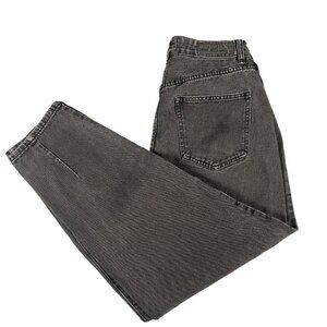 Jeans Size 10 Slouch Mom Charcoal Relaxed Fit Denim Casual Wear Cotton On Women'
